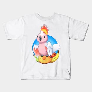 Major Birb! - Major Mitchell Cockatoo Kids T-Shirt